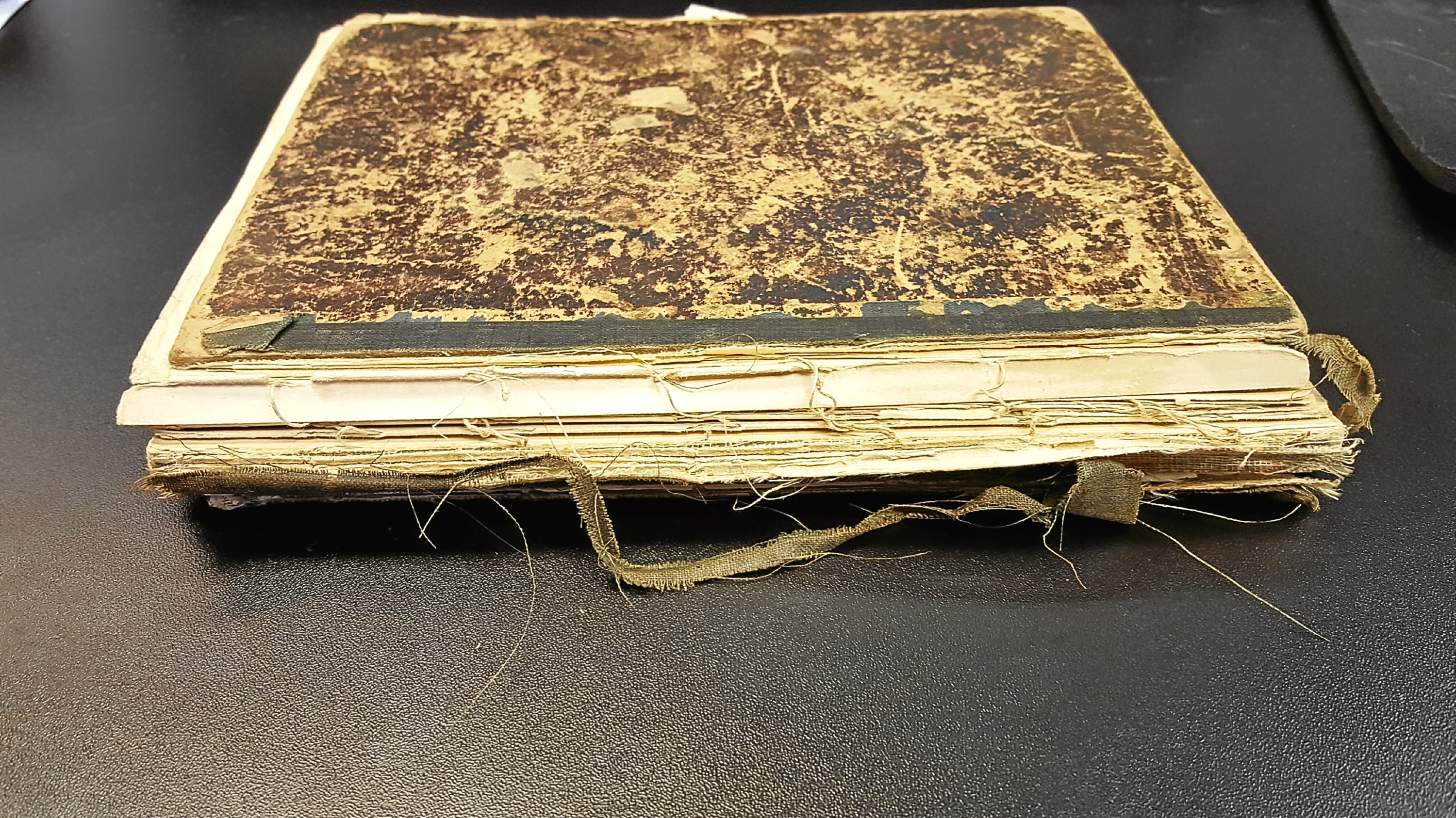 100 year old cookery book left at a Travelodge