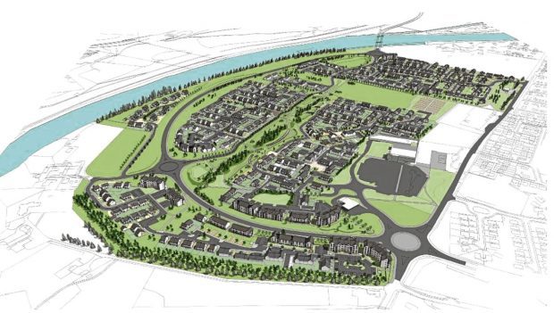 Tulloch Homes  Ness Side Aerial View

artist impression