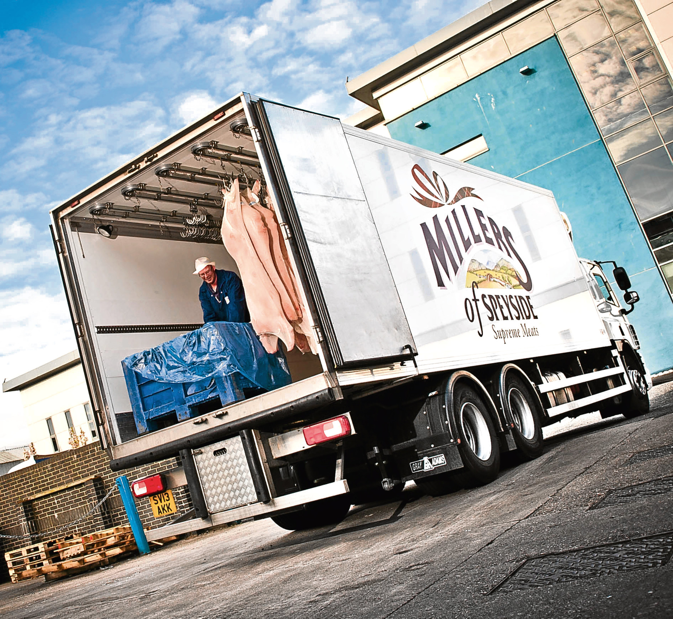 Fraserburgh firm Gray & Adams has supplied one of its refrigerated trailers for Millers of Speyside