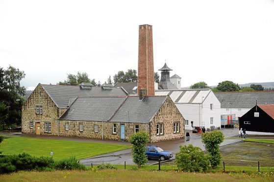 Dallas Dhu Distillery near Rafford, Forres.