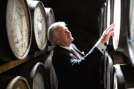 Dalmore distillery master distiller Richard Paterson