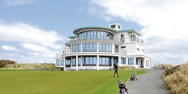 Castle Stuart golf course, near Inverness