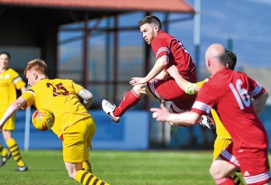 Brora Rangers midfielder Gavin Morrison.