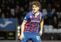 Charlie Trafford in action for Inverness.