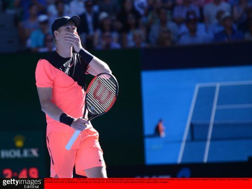 Kyle Edmund following his win over Grigor Dimitrov.