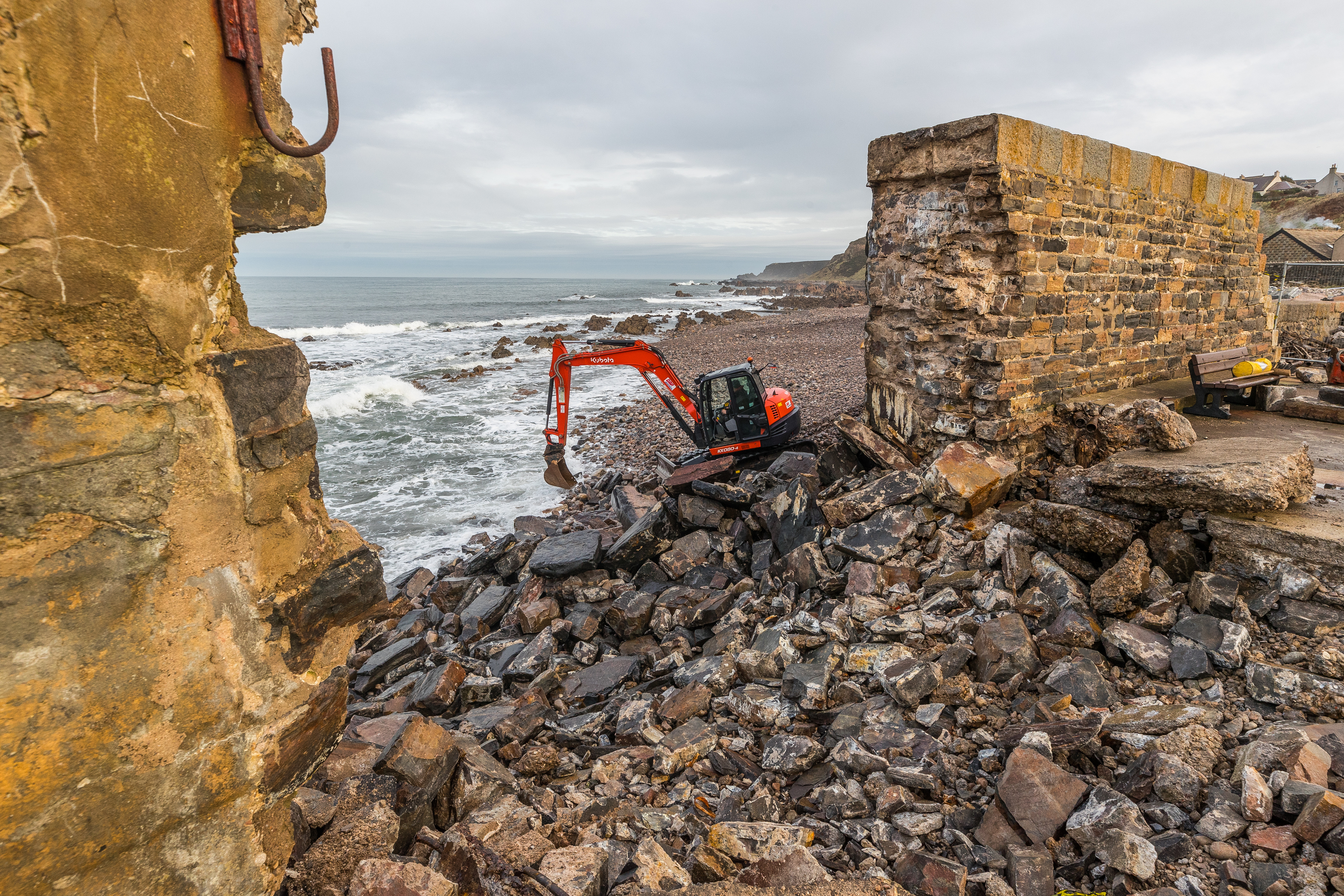Work has started at Cullen Harbour