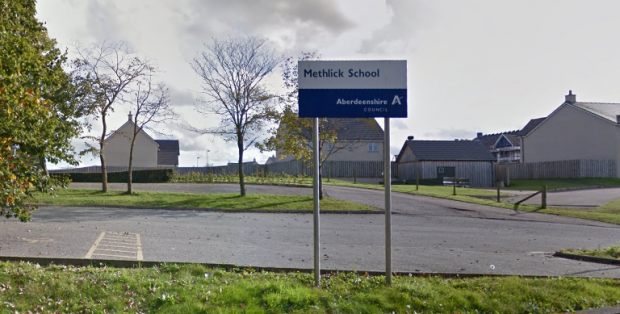 Methlick Primary School's heating stopped after the fuel tank was found to be empty, prompting a police inquiry.