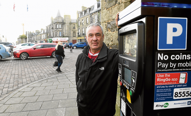 Free parking in Aberdeenshire could be scrapped