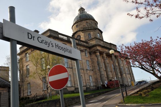 Dr Gray's Hospital in Elgin.