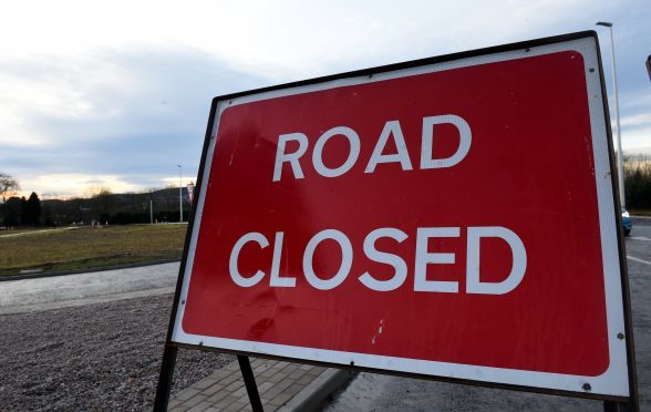A82 closed due to accident