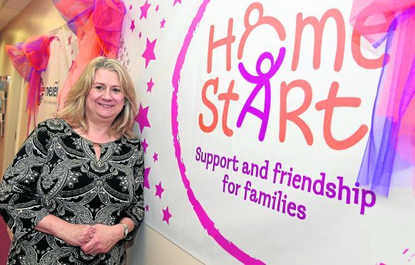 Georgette Cobban, Scheme Manager for Home-Start Aberdeen.   
Picture by Kami Thomson