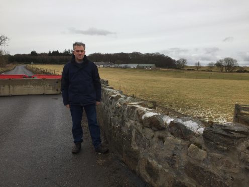 East Garioch councillor Martin Ford