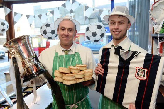 Picture of (L-R) James Barbour and Ryan Clark from Bruceo Broch.

Pictures by Kenny Elrick