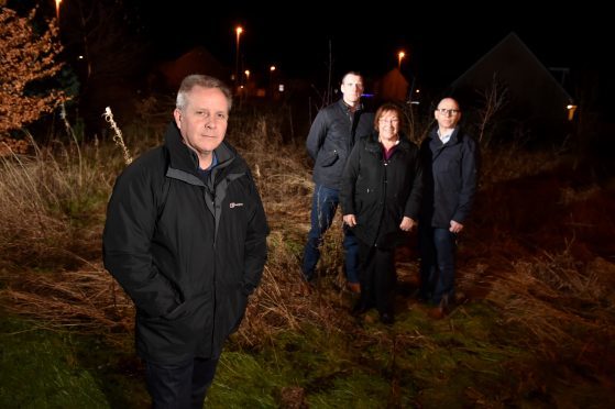 Picture of (L-R) Brian Mercer, Kenny Barclay, Sheena Deans, Stephen Stuart.

Picture by Kenny Elrick.