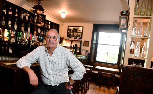 Sandy Law at the Lairhillock Inn, claims his business lost money for nothing after a planned road closure didn't go ahead. (Picture by Kami Thomson)