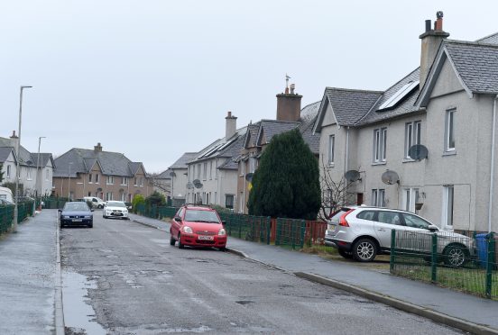 Rosehaugh Road, South Kessock. Picture by Sandy McCook