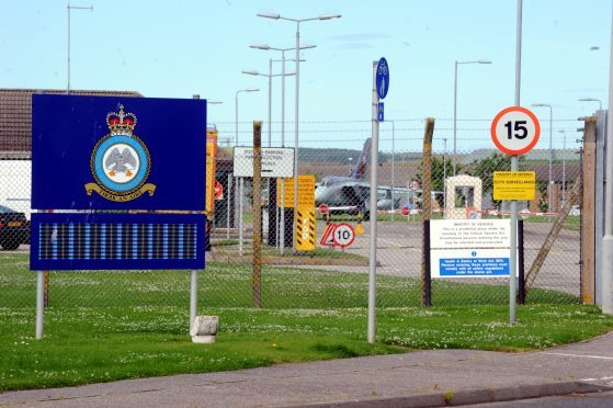 RAF Lossiemouth.