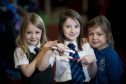 P2 kids at Bishopmill Primary School, Elgin.

In photo from the left Ella Morrison 6, Zara Whyte 6 and Mollie Watters 6.