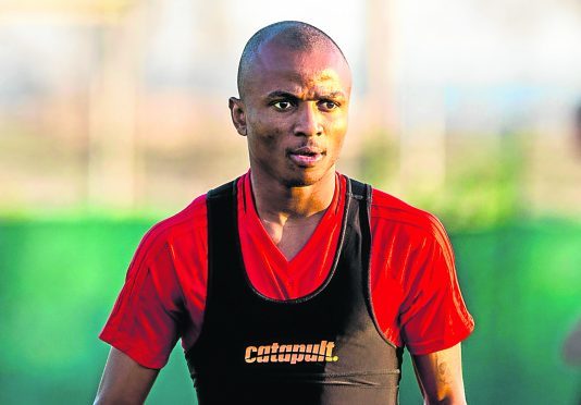 Chidi Nwakali made his first start for Aberdeen.