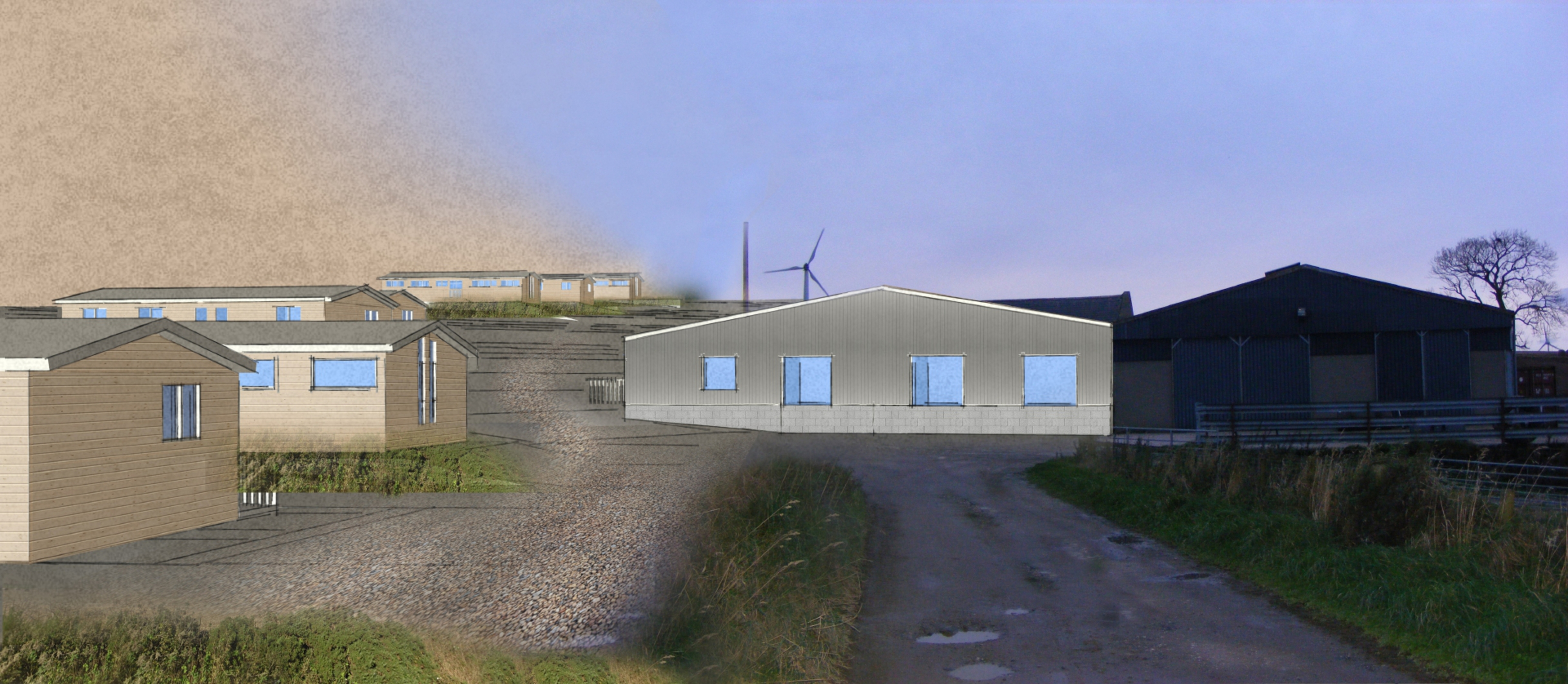 Artist impression of the rehab centre farm conversion

north east

SUBMITTED