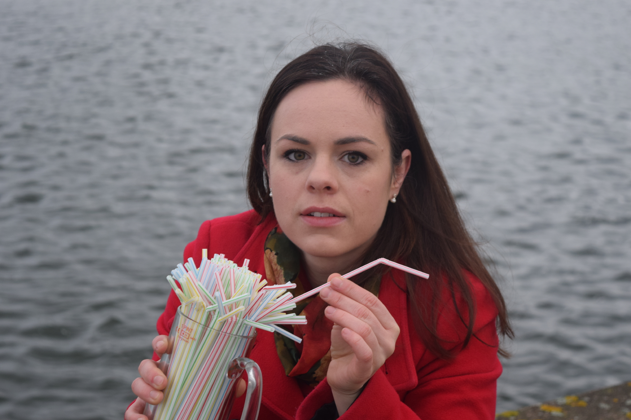 MSP Kate Forbes is leading a campaign against plastic straws