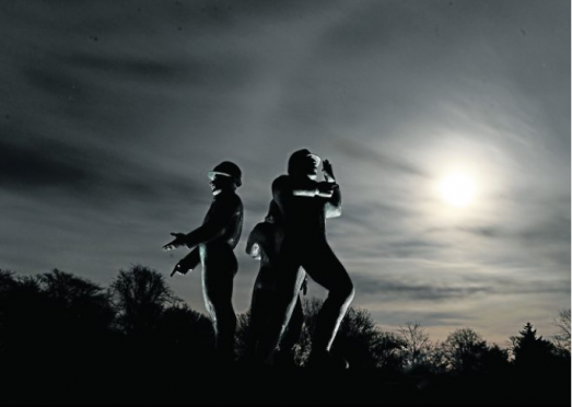 The Piper Alpha Memorial at Hazlehead Park.