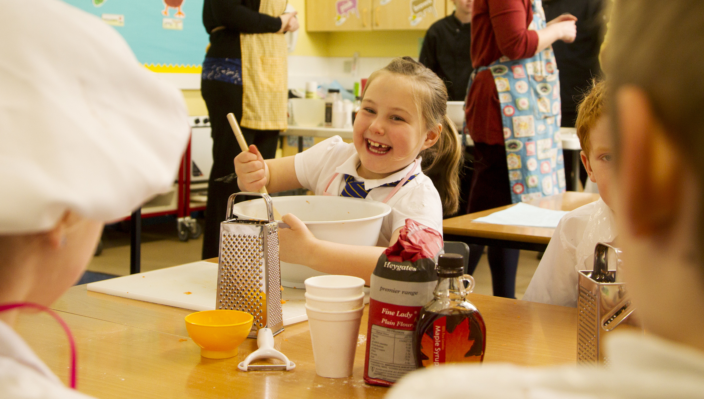 Ready, steady, bake: pupils from the north compete in bake-off