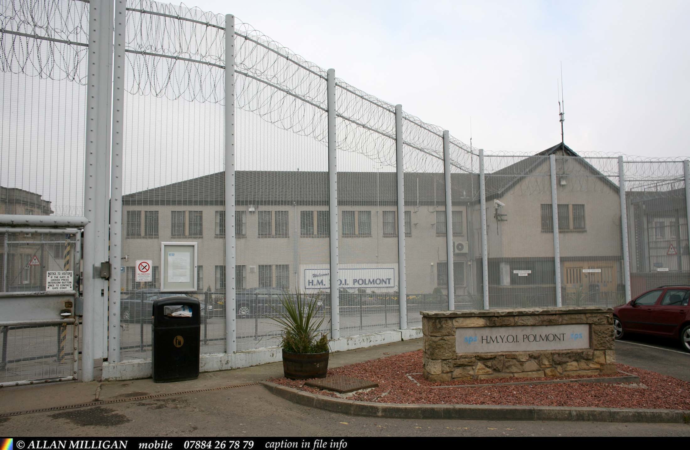 HM YOI Polmont Prison.