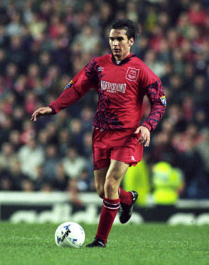 Former Aberdeen midfielder Stephen Glass