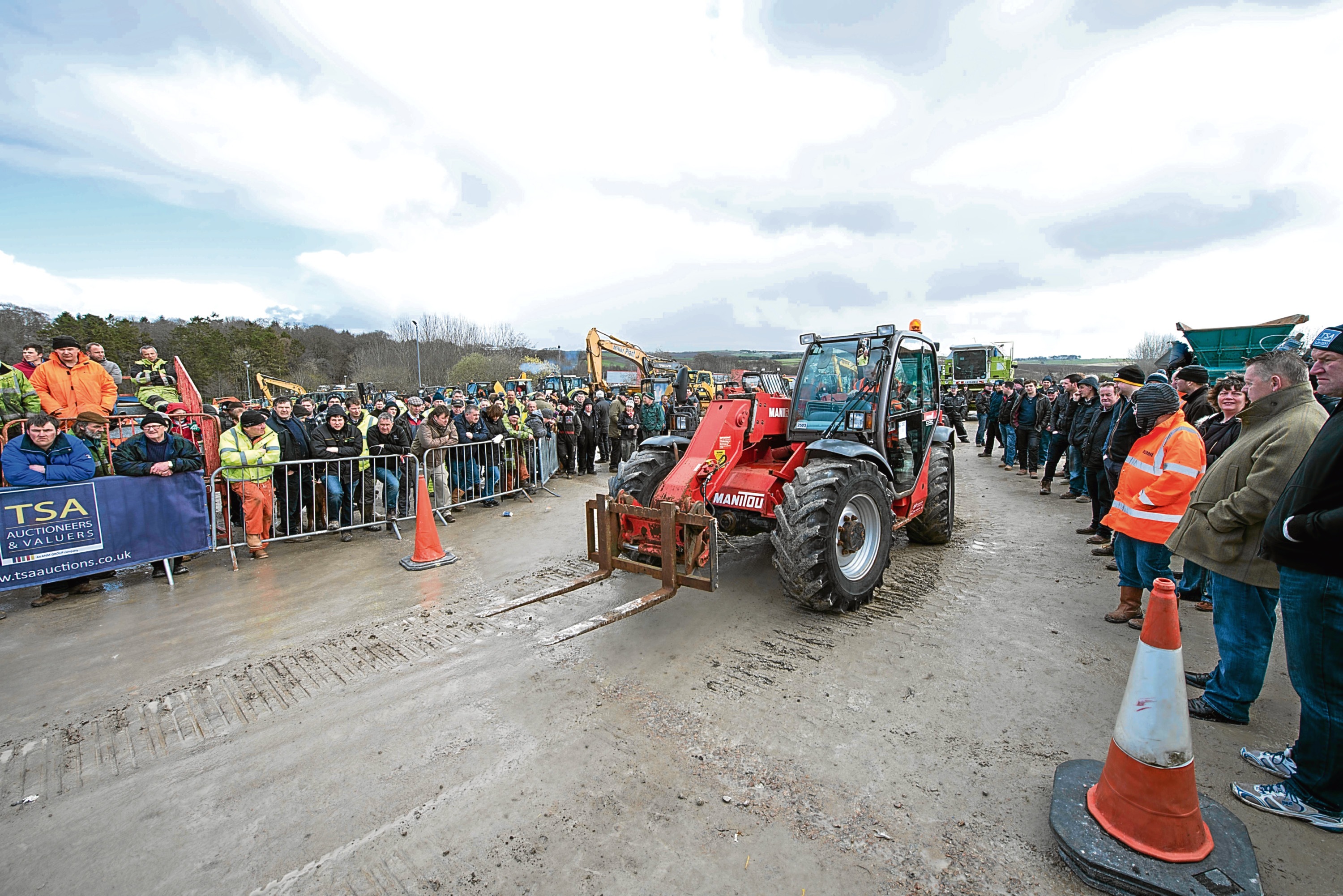 Thainstone's machinery sales are held eight times a year.


ANM Group, Aberdeen and Northern Marts
Machinery Auction at Thainstone Centre

Picture by Michal Wachucik / Abermedia