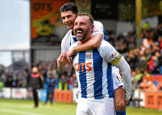 Kris Boyd scored from the penalty spot for Killie.