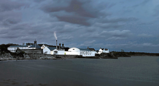 Ardbeg Distillery on Islay