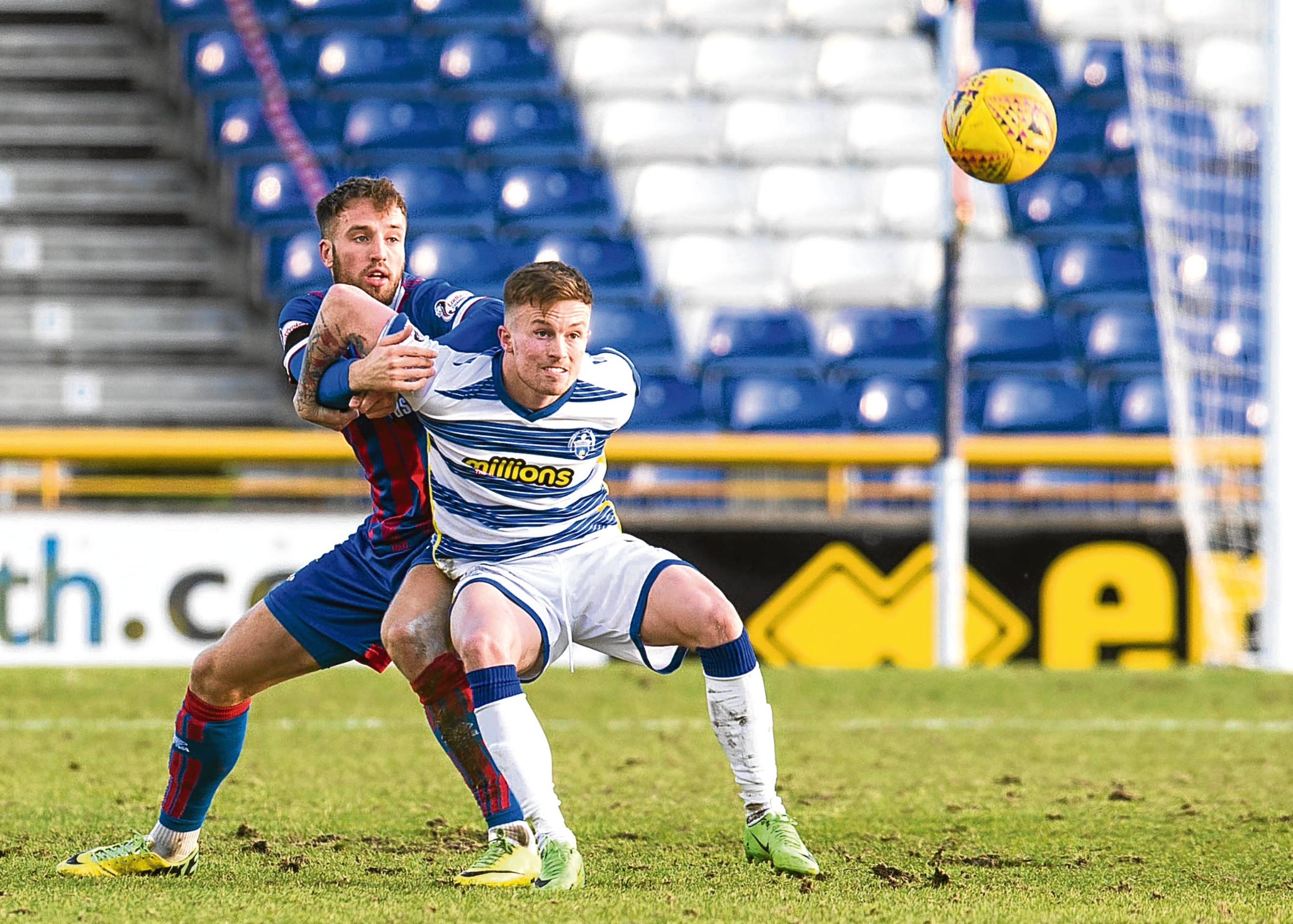 Caley Thistle defender McKay falls to yellow peril​