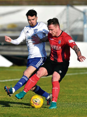 Peterhead defender McIlduff has a lik​ing for Belmokhtar striking gift