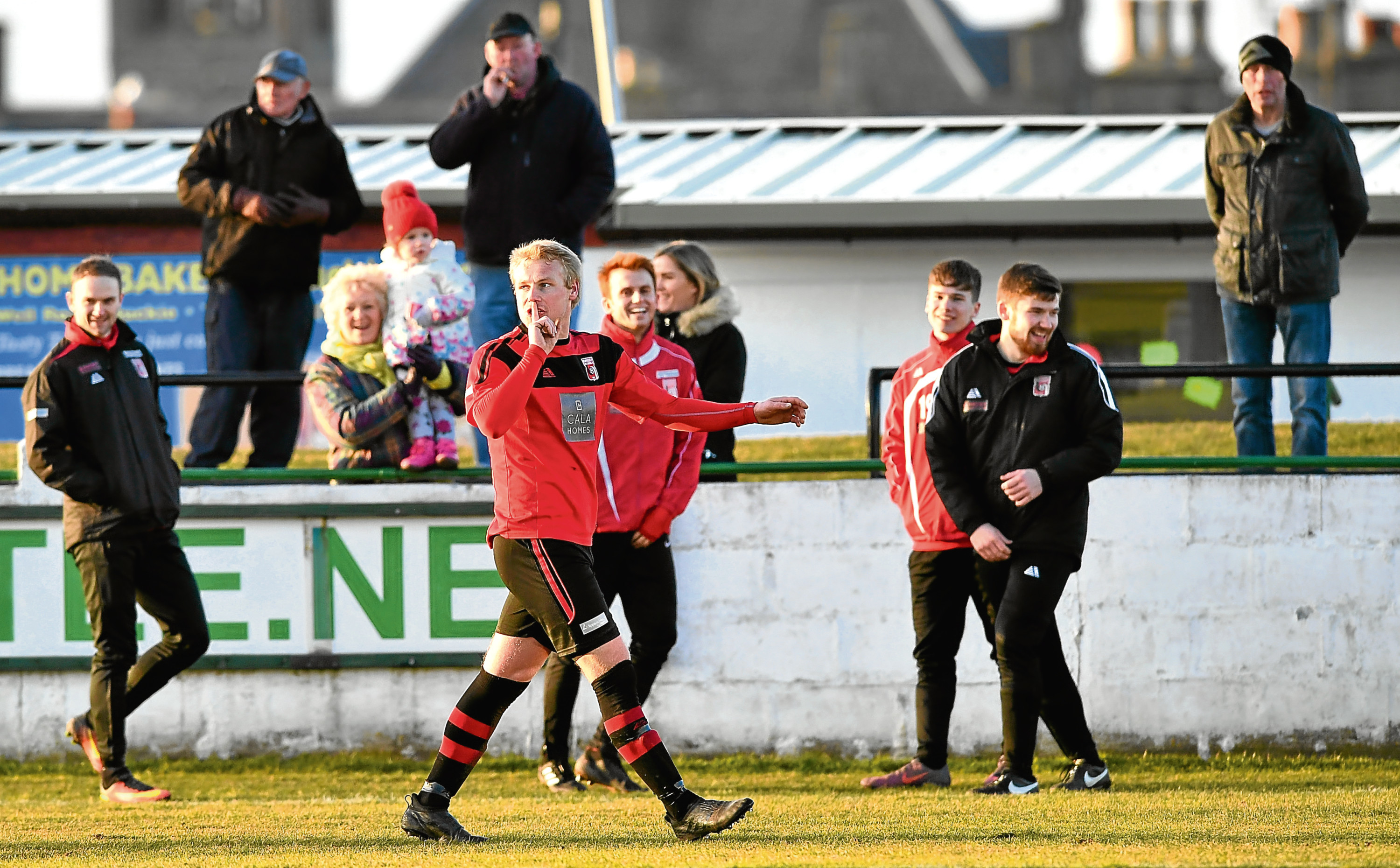 Chris Angus haunts Buckie as Inverurie Locos stay on track