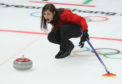 Eve Muirhead of Great Britain Curling Women's Round Robin