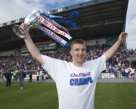 Inverness stopper Bobby Mann in 2004.