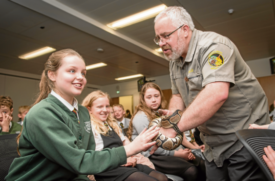 Moray youngsters take a walk on the wild side to learn about science