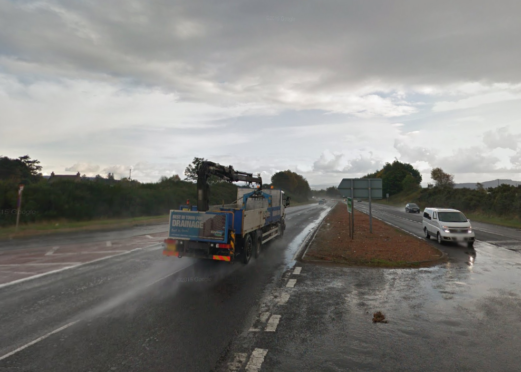 The A9, Munlochy Junction, just north of Inverness.