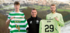 Celtic new signings Hendry and Bain.