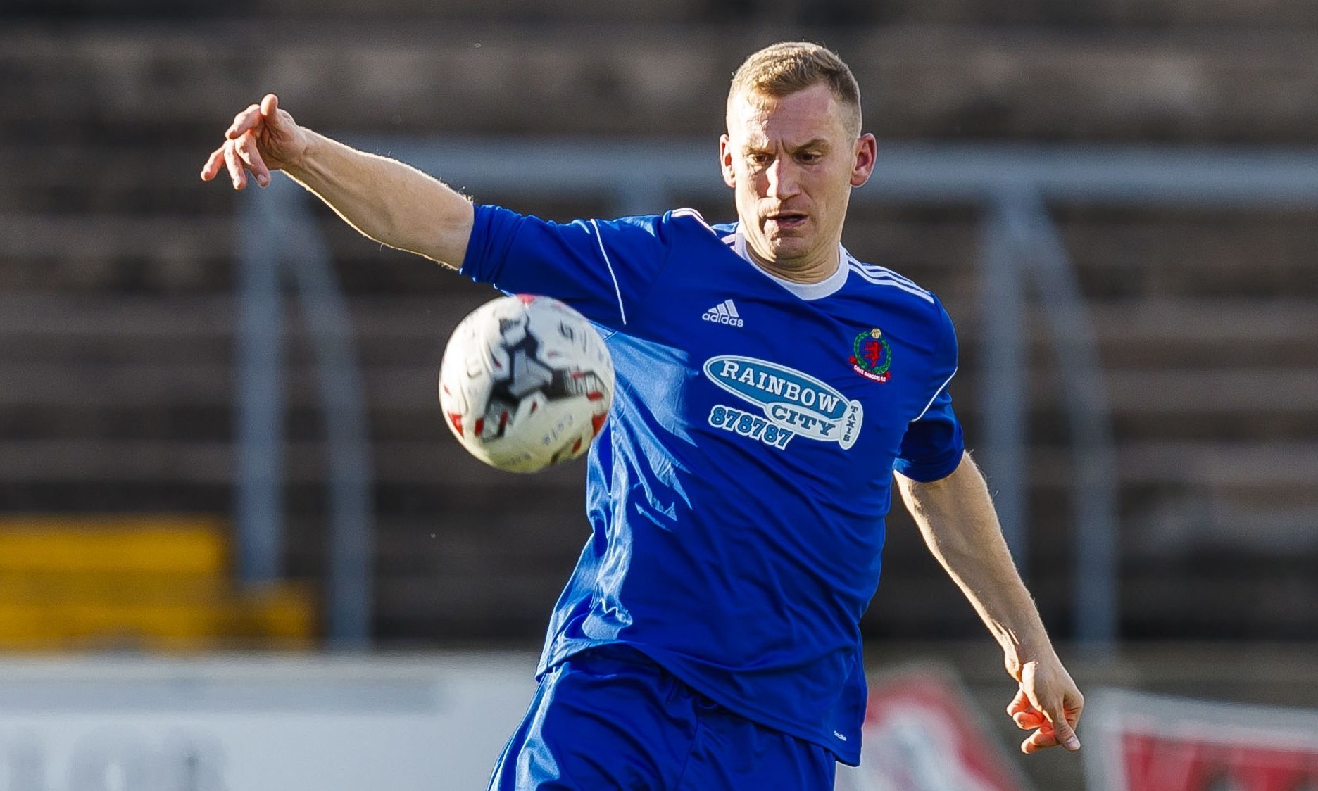 Cove Rangers' Eric Watson in action.