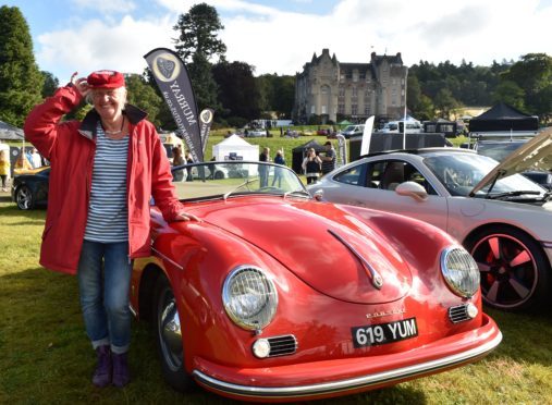 Royal Deeside Speed Festival held at Kincardine Castle.