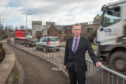 A96 dualling project manager John MacIntyre at the existing road in Elgin.