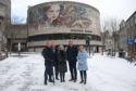 Kevin Milne, group treasurer, Aberdeen Standard Investments, Adrian Watson, chief executive of Aberdeen Inspired, Elaine Farquharson-Black, Partner at Burness Paull and Aberdeen City Council co-leaders Cllr Douglas Lumsden and Councillor Jenny Laing.