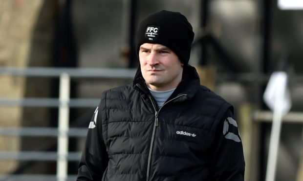 Fraserburgh manager Mark Cowie.