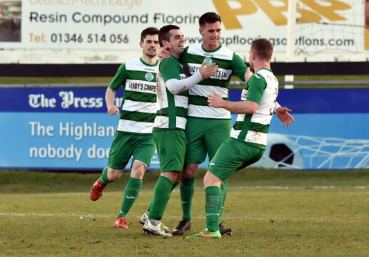 Highland League current champions Buckie Thistle