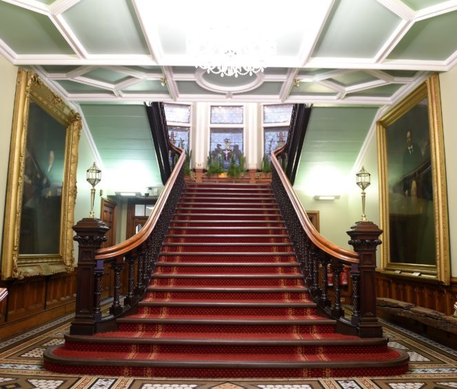 Inside Inverness Town House. Picture by Sandy McCook.
