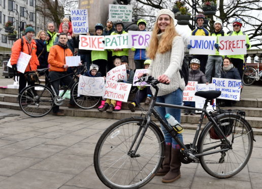 Rachel Martin and the Aberdeen Cycle Forum