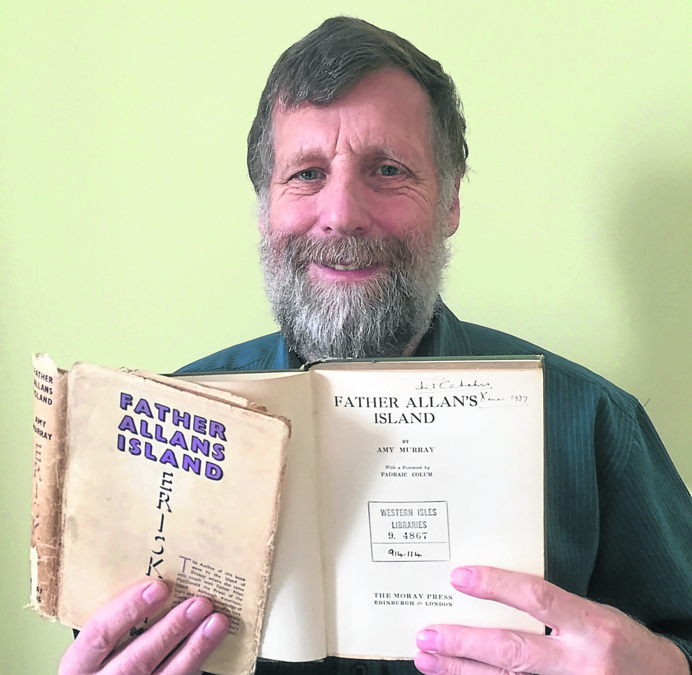 Long Overdue Book Finally Makes it Back to Stornoway Library, Thanks to Alastair