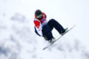 Ben Kilner of Great Britain competes in the Snowboard Men's Halfpipe Qualification Heats on day four of the Sochi 2014 Winter Olympics.